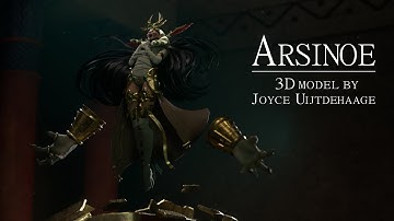 Arsinoe | realtime turntable animation - 3D model - Joyce Uijtdehaage