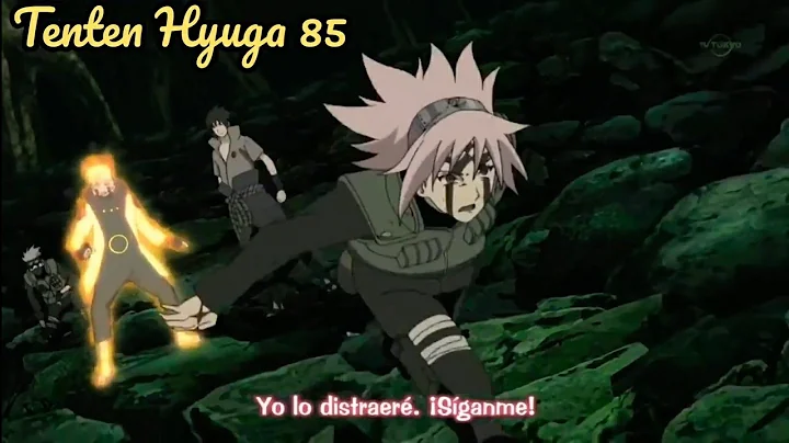 Sakura Libera El Sello Byakugou Contra Madara Sub Español