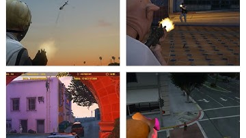 All POVS of X, Randy, Saab, and Mickey Wipe The Entire PD (Shootout) | NoPixel Server