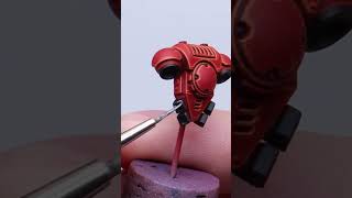 Painting A Blood Angels Space Marine In The Eavy Metal Style