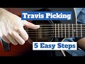 5 EASY Steps to Travis Picking (with TABs)