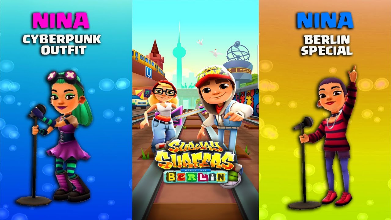 Subway Surfers - #ShopUpdate Dance the night away in the city of dreams  with Zayn, Nina, and Andy. 🙌 The bundle also includes Nina's White Night  Outfit and Andy's Gamer Outfit. The