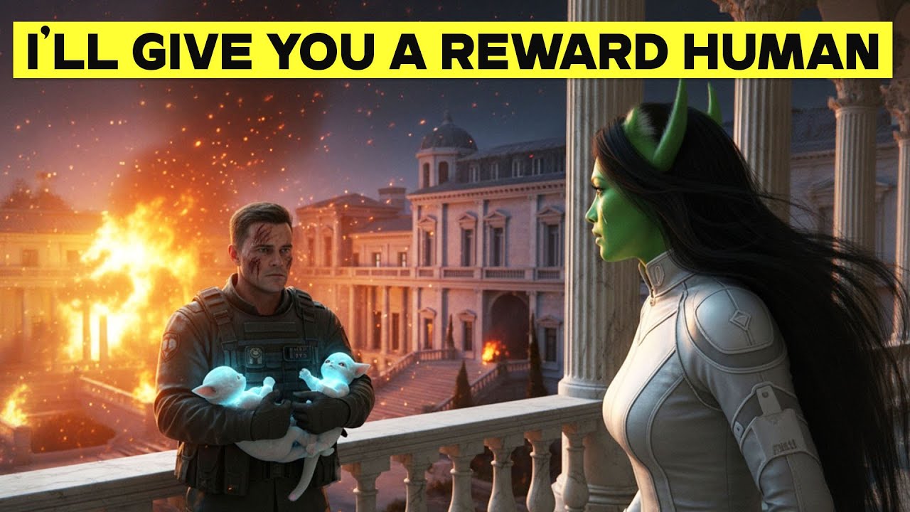 Только один человек прибежал в горящий дворец, чтобы спасти детенышей королевы... Теперь она хоче...