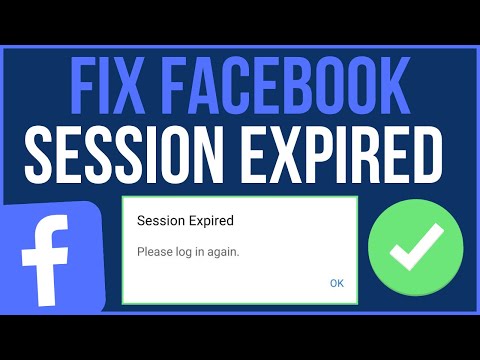 FACEBOOK SESSION EXPIRED ANDROID FIX | How to Fix Session Expired Facebook [2022]