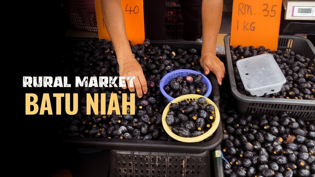 Rural Market Batu Niah | Pergi ke Tamu Batu Niah