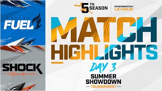 @DallasFuel vs @sanfranciscoshock | Summer Showdown Tournament Highlights | Day 3