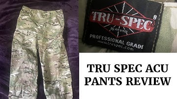 Tru Spec Multicam ACU Pants Review