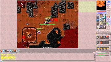 Tibia  (The Life of Verry #13) - Blocking Hellspawn/Plaguesmith in Magician Quarter