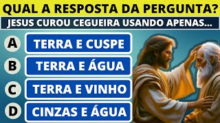 15 PERGUNTAS BÍBLICAS DESAFIANTES SOBRE OS MILAGRES DE JESUS - QUIZ BÍBLICO