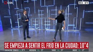 Así Fue El Regreso De Mariela Fernández A La Pantalla De C5N Tras Nueve Meses