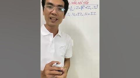 Tóm Tắt Công Thức Mạch Điện Xoay Chiều R L C Mắc Nối Tiếp - Vật Lí 12