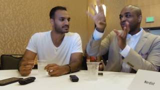 Interview With Rick Worthy And Arjun Gupta Of The Magicians - Comic Con 2016