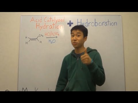 Video: Na kyselinou katalyzovanou hydrataci dává 2-fenylpropen?