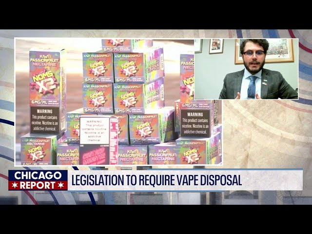 Legislation to require vape disposal | The Chicago Report - YouTube Legislation to require vape disposal | The Chicago Report - YouTube