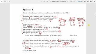 19. NPTEL-DBMS-Week3-Mar 2019-Assignment Questions and their detailed solutions...