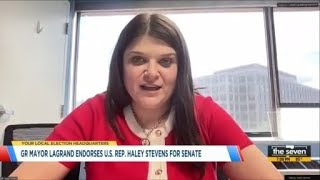 GR mayor endorses southeast Michigan rep for US Senate