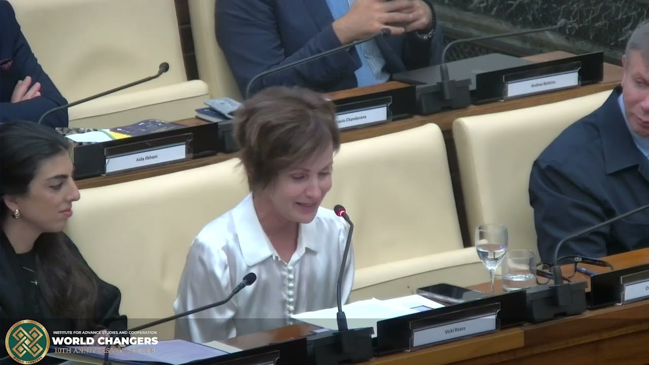 An Emotional Mother’s Call to Re-Humanize the Future | Vicki Reece at the Vatican