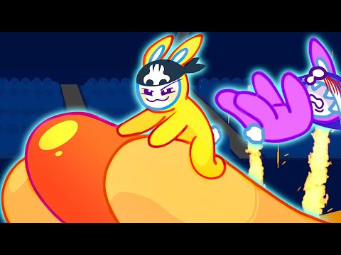 СУПЕР КРОЛИКИ И ХОТ-ДОГ ПРЕДАТЕЛЬ! ► Super Bunny Man |20| Прохождение