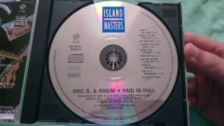 Eric B and Rakim Paid In Full unboxing