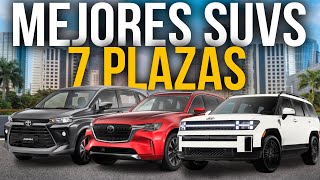 ✅ 5 MEJORES SUV 's  7 PLAZAS  para 2024 | SUPER GRANDES