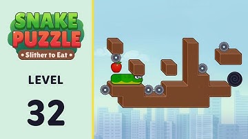 Snake Puzzle: Slither to Eat Level 32