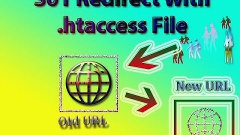How To Do Redirect Website Pages With .htaccess File - 301 Redirect