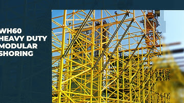 PLYTEC WH60 Heavy Duty Modular Shoring - Production of Shoring System