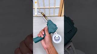 Soldering iron with automatic tin wire