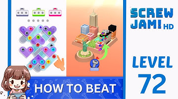 How To Beat Level 72 On Screw Jam