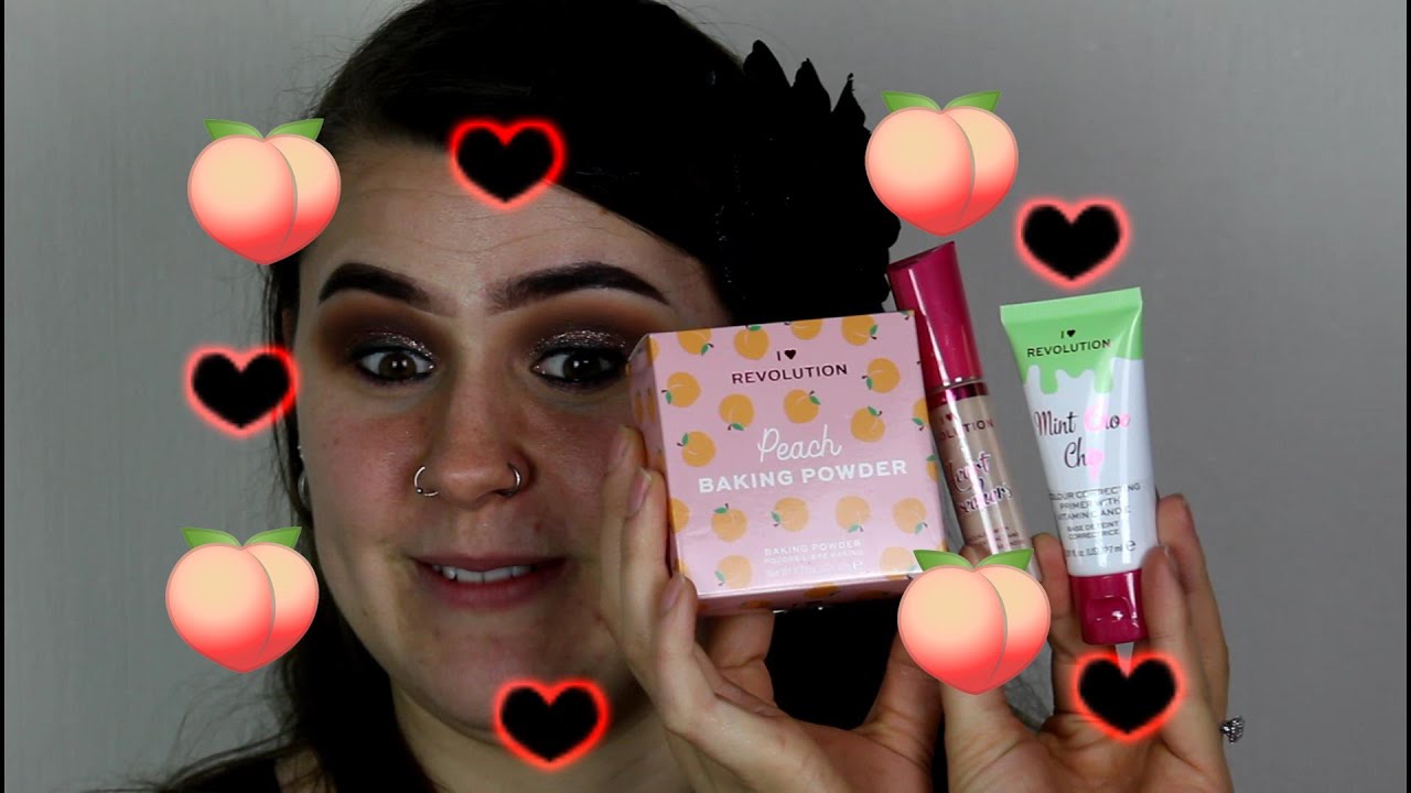 Testing I heart Revolution face products