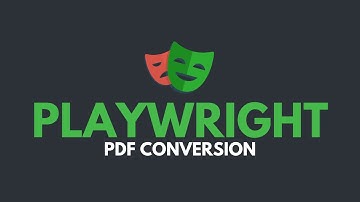 Playwright Automation -Java| PDF Conversion | Part 6 | JS Testing Academy