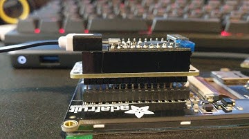 TP2FW "TinyPICO to FeatherWing Adapter" first use