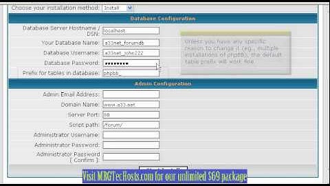 phpbb2 admin install 1