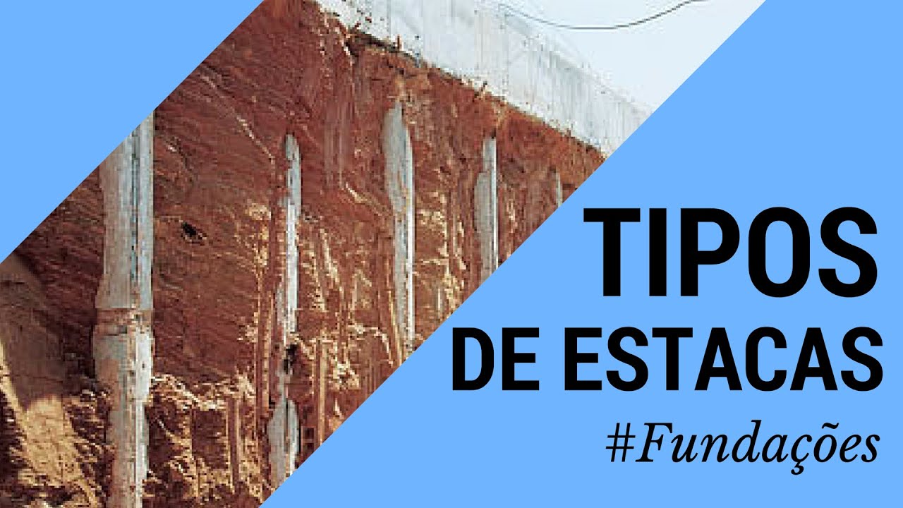 Tipos de Estacas Fundações YouTube
