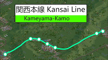 OpenTTD Kansai Main Line (JR2)