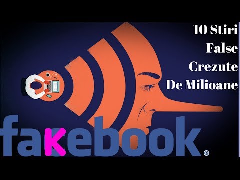 Top 10 Stiri False Muscate De Milioane De Creduli