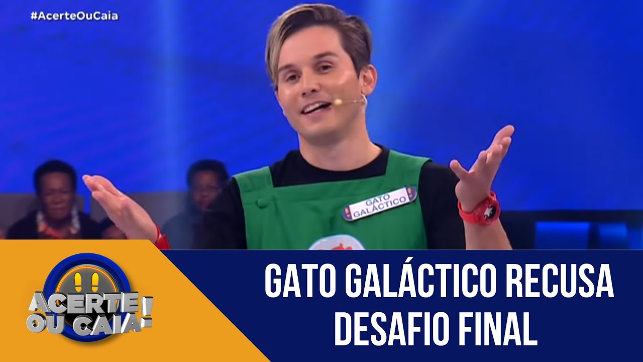 Gato Galáctico recusa Desafio Final e leva prêmio de €5.170 para casa | 'Acerte ou Caia'
