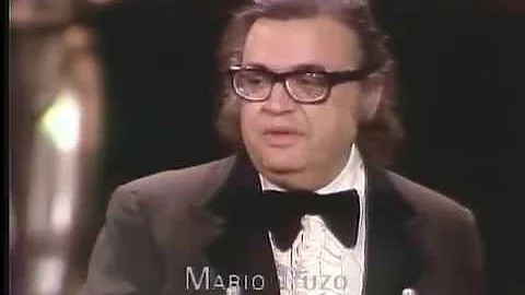 Francis Ford Coppola and Mario Puzo Win Adapted Sc...