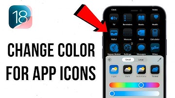 How to Change App Color on iPhone iOS 18 - Change App Background Color iOS 18