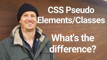 Pseudo Classes vs Pseudo Elements