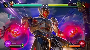 Marvel VS Capcom Infinite:Ultron B and B combo tutorial