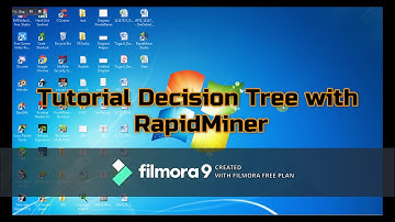 Tutorial Contoh penggunaan RapidMiner untuk mencari Decision Tree | Edited by Filmora9