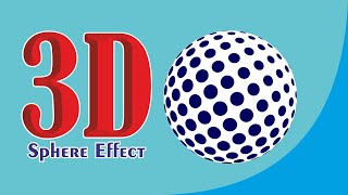 🔵 CorelDRAW 3D Sphere Effect | Professional Logo & Design Tutorial