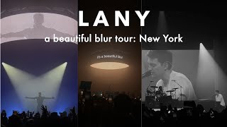 LANY : a beautiful blur - The World Tour 2024 (Live in New York), last day of North America tour NYC