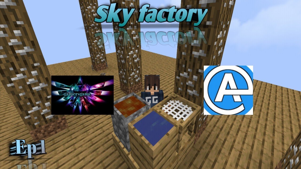 Minecraft pe sky factory Ep 1 in Hindi ( Gamersgame | alastroid) - YouTube