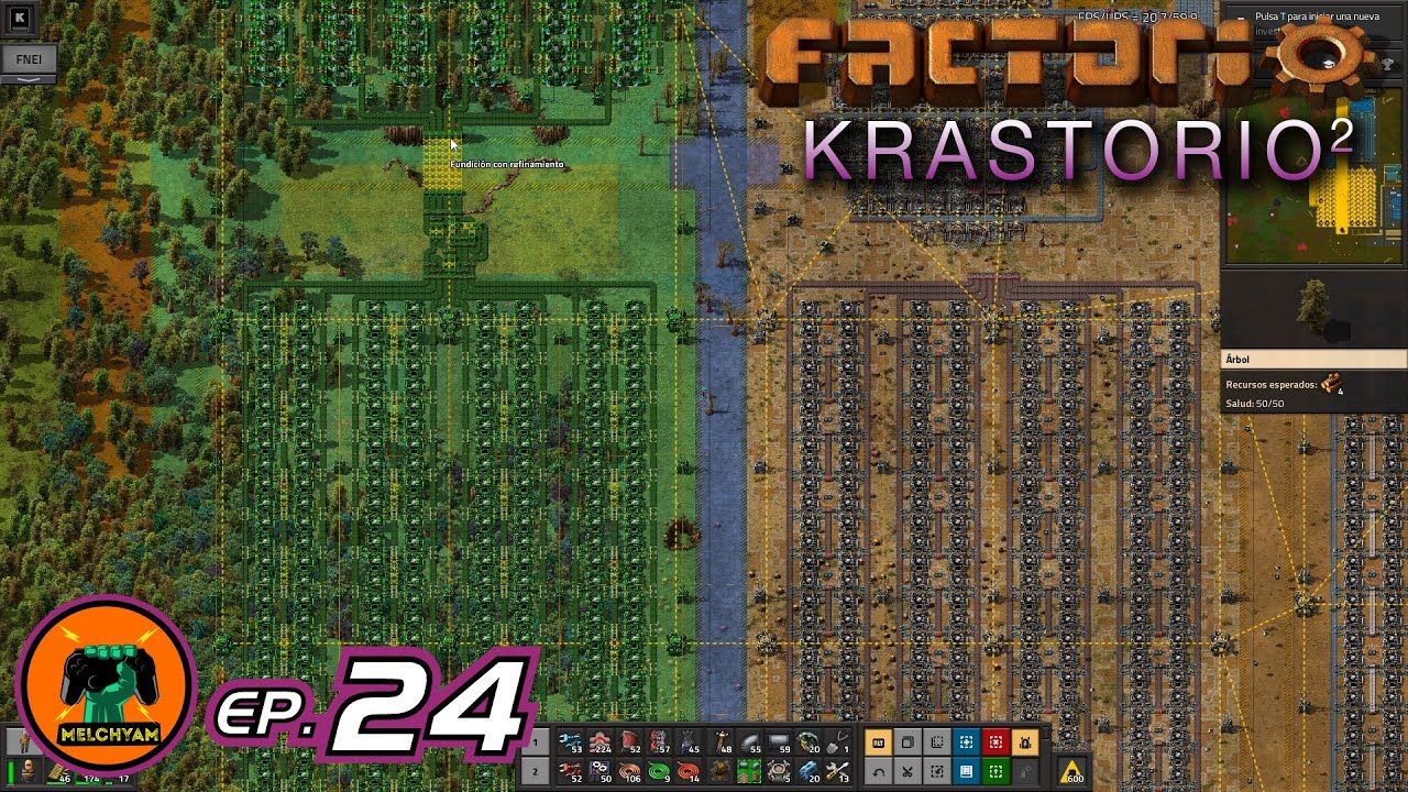FACTORIO 1.1 KRASTORIO 2 // EP. 24 - COMBATE Y PLANIFICACIÓN - YouTube