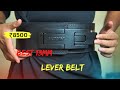 Hack athletics 13mm lever belt  comparison with sbd lever belt