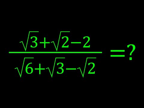 Simplifying A Radical