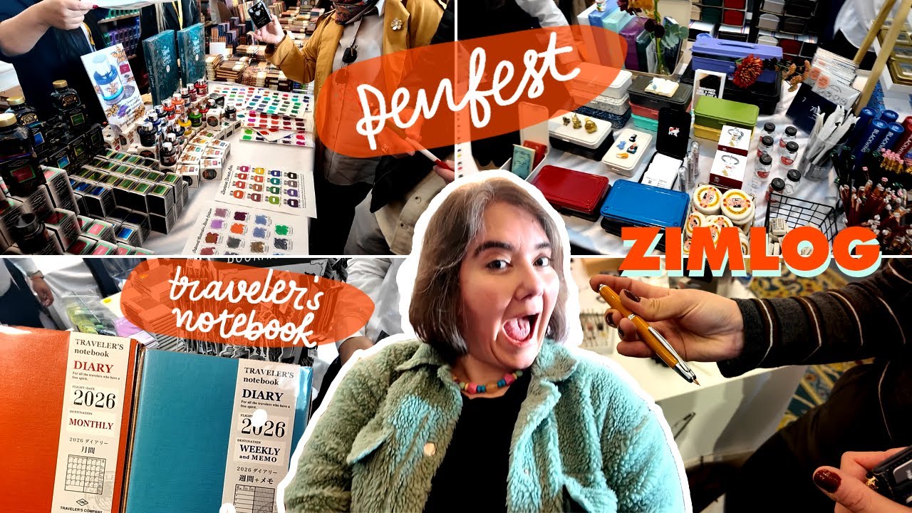 Penfest çılgınlığı ve alışverişi | Traveler’s Notebook insert’lerim geldi! | Haftalık planlama