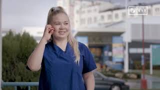 EIT Nursing Dion Reid and Morgan Brooks-Hore